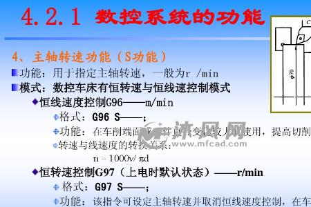 数控恒线速计算公式