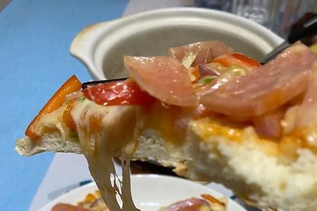 用电饼铛做披萨为啥不拉丝