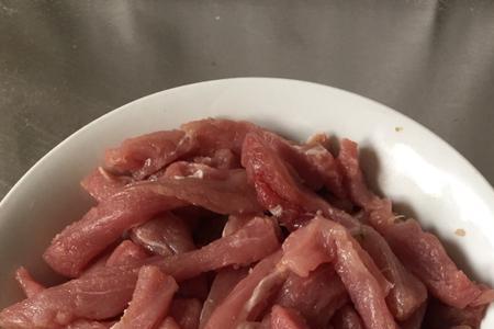 里脊肉怎么切丝