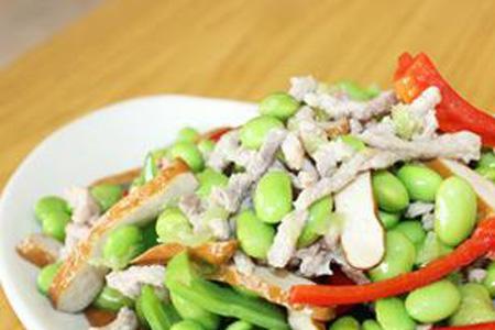 毛豆炒什么好吃