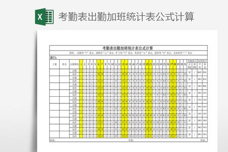 休班人数公式