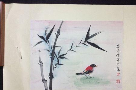 竹子燕子国画的寓意