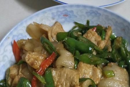 青椒小炒肉的家常做法