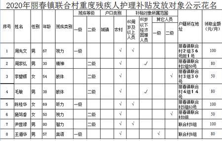 二级残疾人护理补贴涨了吗