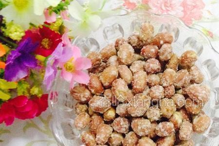 糖衣花生米怎么做不粘一起