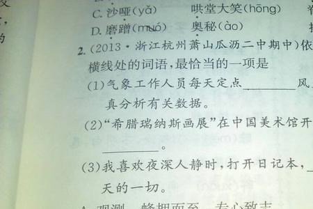 只顾远方没看眼前的成语