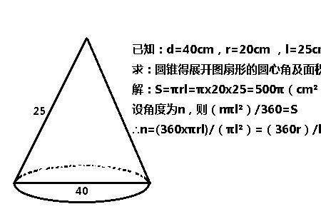 圆锥的母线长和高有什么联系