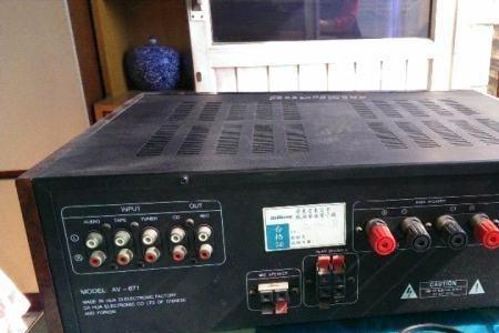 爱浪t6000功放机音响连接教程