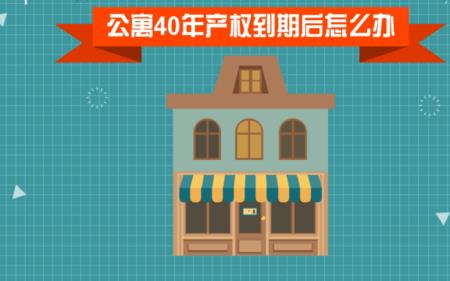 公寓40年产权到期后能留给后代吗
