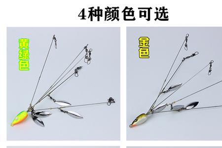 路亚串钩怎么钓黄骨鱼