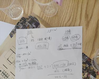 商铺交易费用计算公式