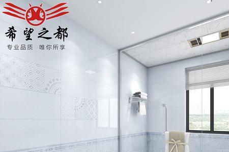 厕所亮光瓷砖遇到水滑不滑