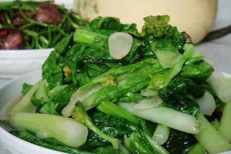天津清炒小白菜做法