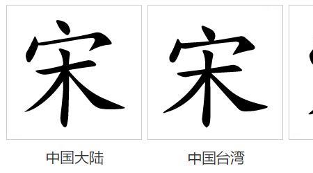 宋字的来源