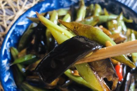 扁豆焖茄子家常做法