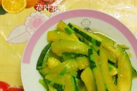 嫩圆瓜做法