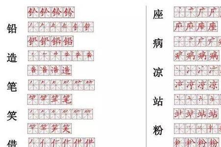 契约的笔顺正确写法