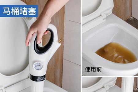 下水道堵了可以用气泵吹吗