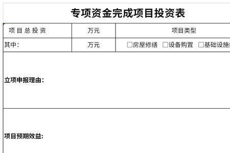 项目资金效益是什么意思