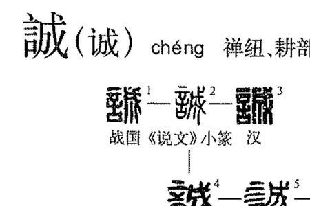 诚由的意思