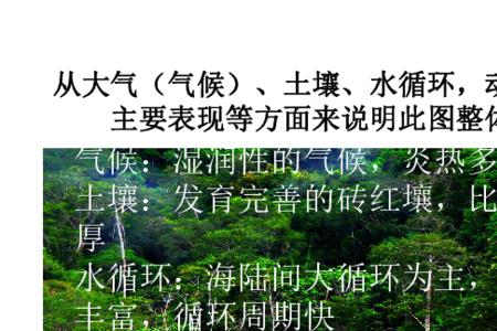 自然环境组成