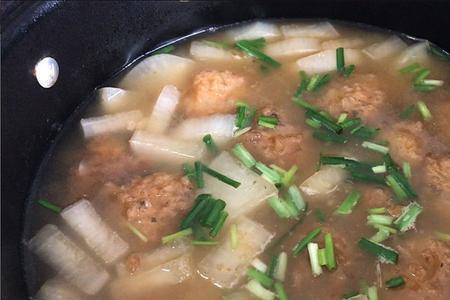 丸子汤硬了丸子需要泡吗