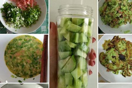 黄瓜丁饼的家常做法大全