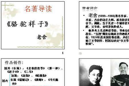 骆驼祥子第十九章主要人物形象