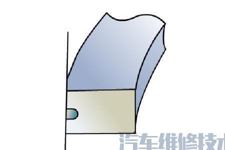 活塞环气环凹面向上还是向下