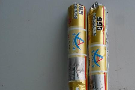 995中性硅酮胶能粘铁吗