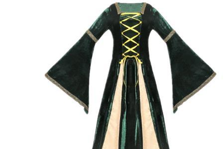 中世纪贵族穿的衣服的布料