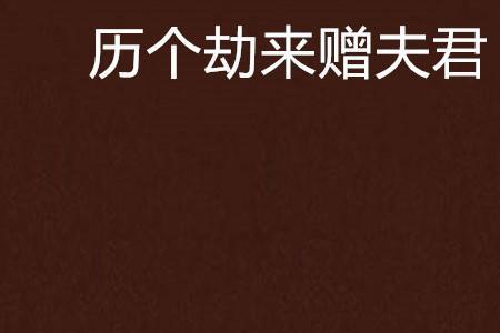 历劫成衣表达什么意思