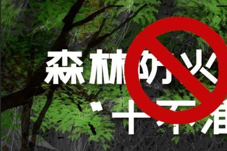 森林防火十项规定