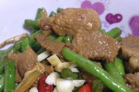 豆角怎样炒弯