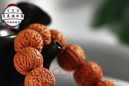 桃核手串什么纹路好