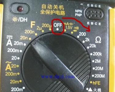 万用表直流电压符号