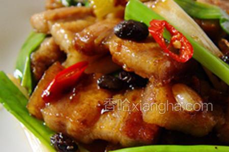 豆豉炒大葱家常做法