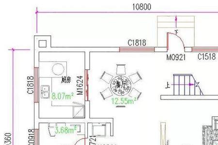 建筑平面开间进深尺寸