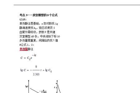 绝对生物利用度的计算公式
