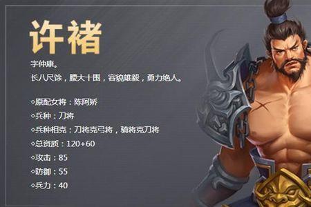 三国许褚年龄