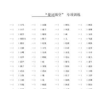 一红旗填量词一个