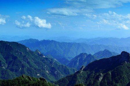 龙门山脉和秦岭交界处