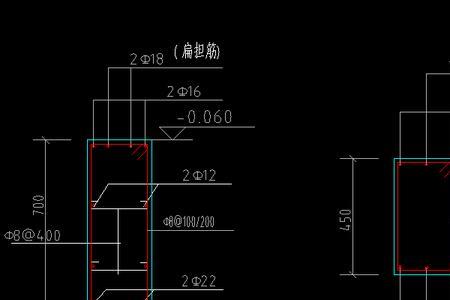 扁担筋长度规范图