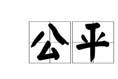 公平和相对公平是什么意思