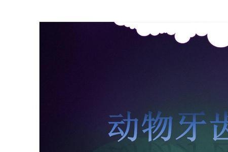 24颗牙齿代表什么动物