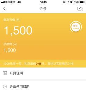 京东金条还款页面进不去