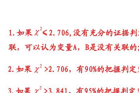 独立性检验公式原理