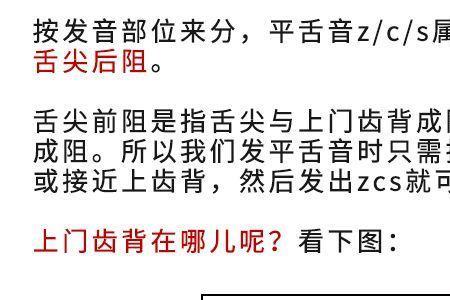读翘舌音的唇型
