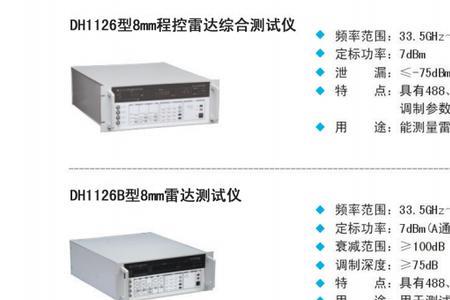 3mm和8mm雷达的区别