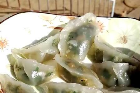 水晶饺子凉了变硬怎么办